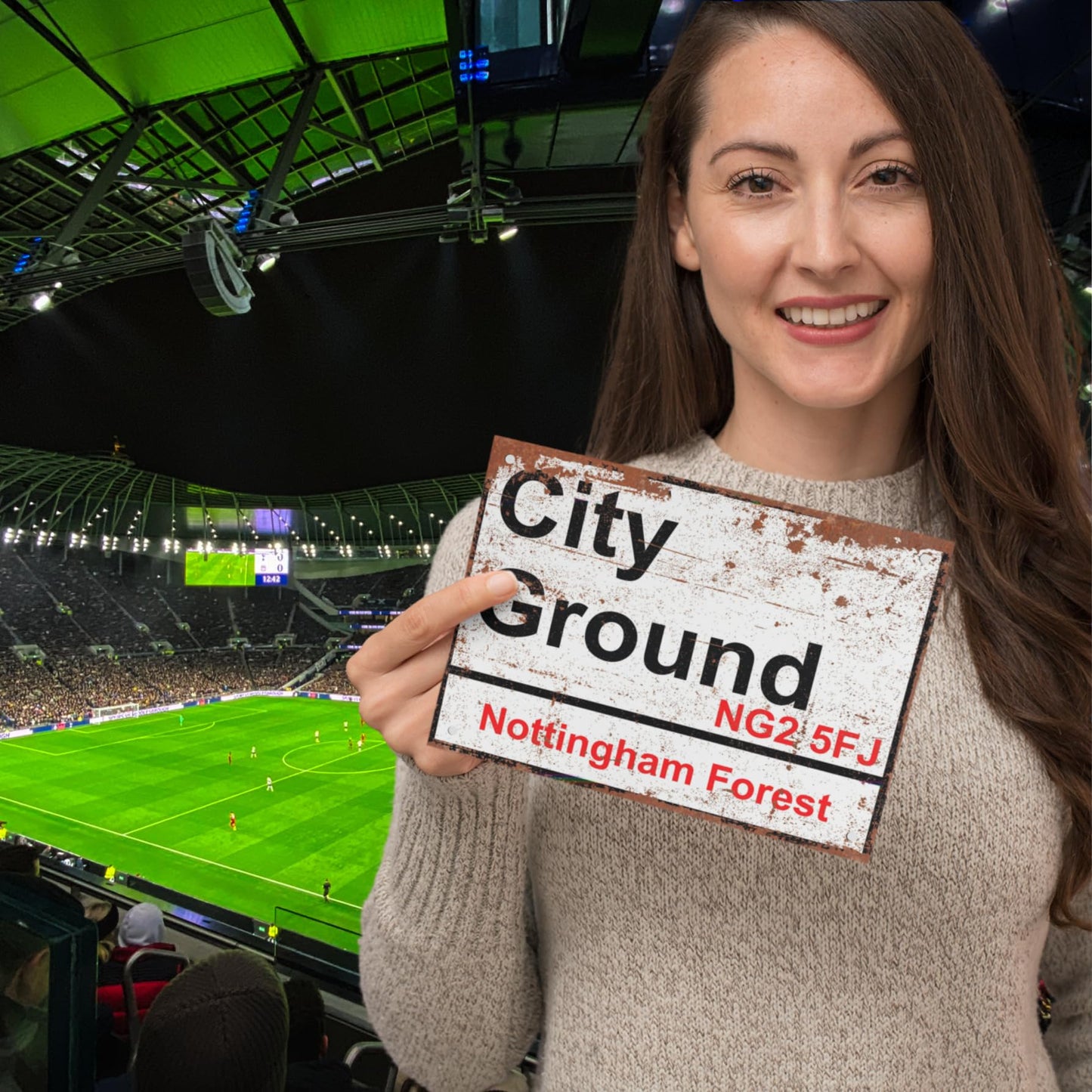 City Ground Street Sign