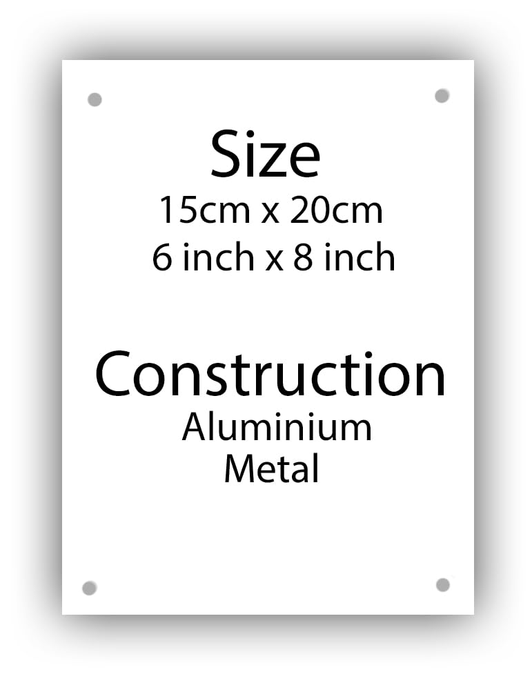 Funny Metal Sign