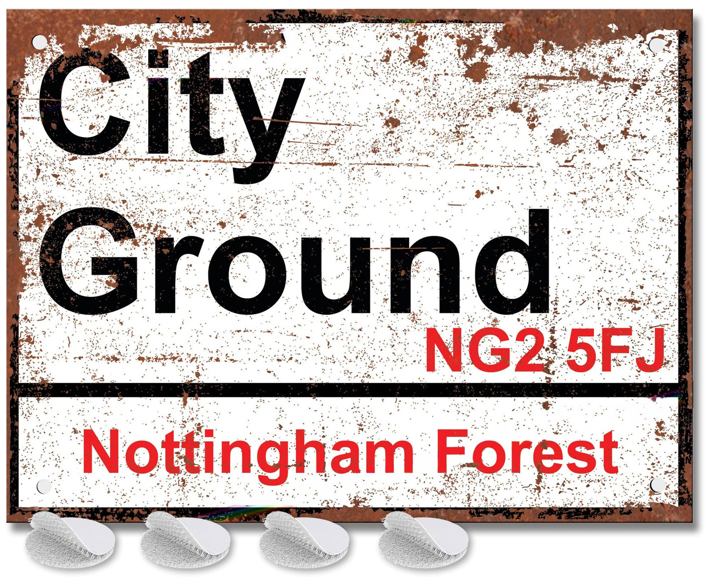 City Ground Street Sign