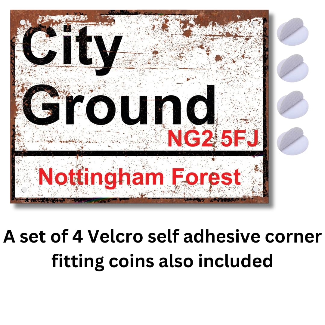 City Ground Street Sign