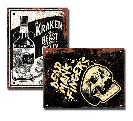 Metal Bar Signs