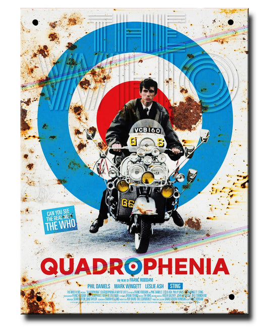 Quadrophenia Metal Sign